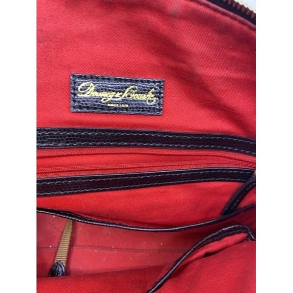 Dooney And Bourke Summer Black Leather Cross Body Bag - Picture 8 of 9